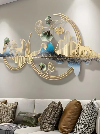 Beautiful Multi Color Wallart With Antique Design