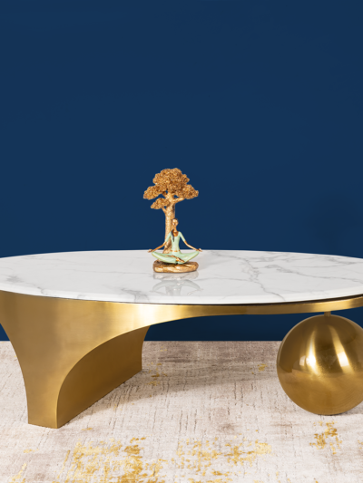 Eclipse Modernista Coffee Table (Stainless Steel) By Metal Makers