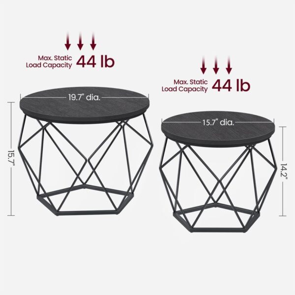 Dohosan Nesting Coffee Table Set of (2) - Image 5