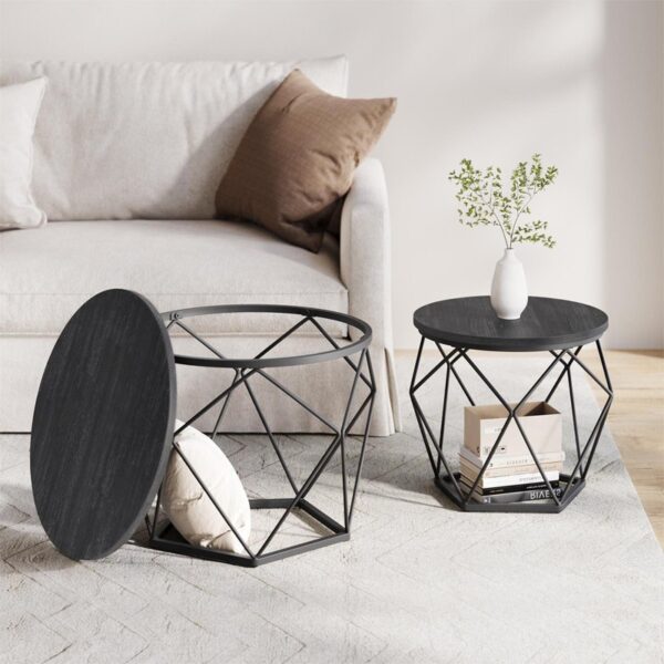 Dohosan Nesting Coffee Table Set of (2) - Image 3