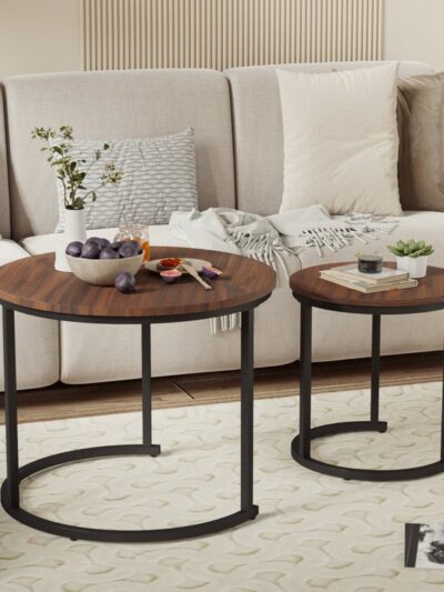 Briajah Nesting Coffee Table Set or (2) By Metal Makers