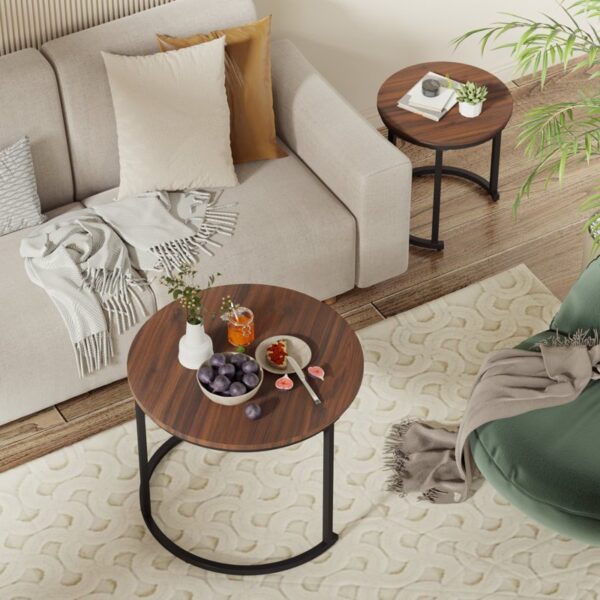 Briajah Nesting Coffee Table Set or (2) By Metal Makers - Image 5