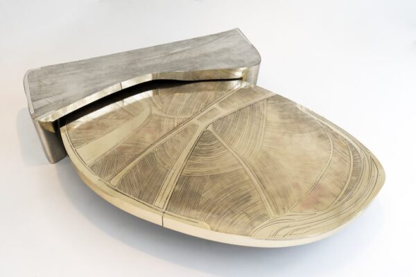 Empreinte The Mask Coffee Table by Metal Makers. - Image 7