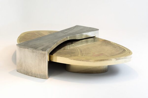 Empreinte The Mask Coffee Table by Metal Makers. - Image 4