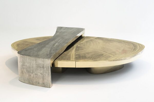 Empreinte The Mask Coffee Table by Metal Makers. - Image 8