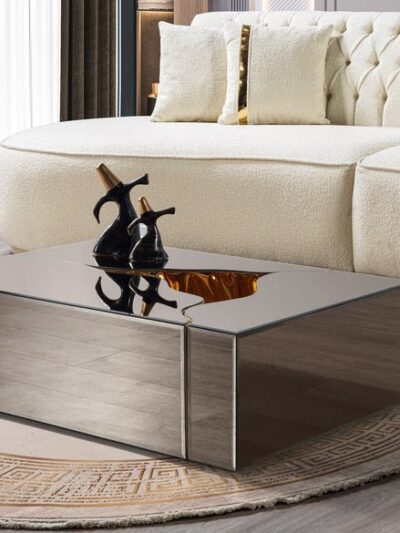 Luxe Reflect Coffee Table" by Metal Makers Export