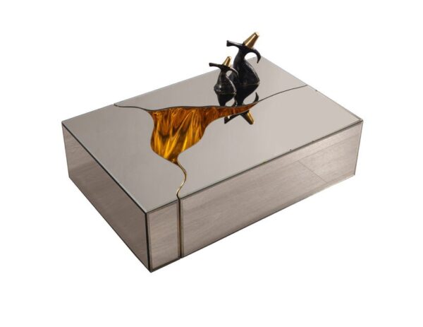 Luxe Reflect Coffee Table" by Metal Makers Export - Image 4