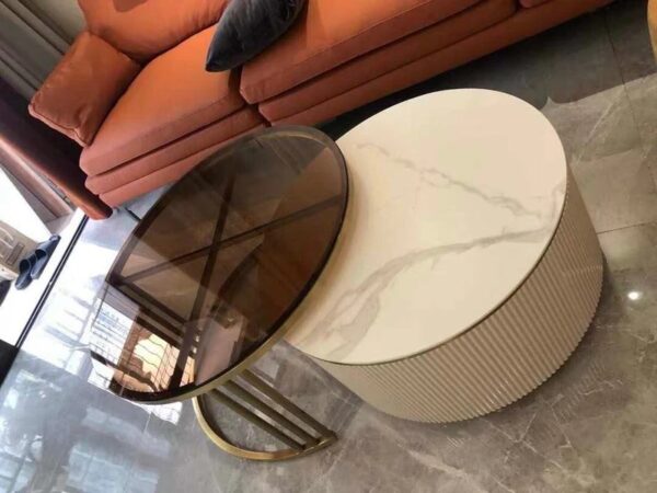 Mona Coffee table With Drawers set of 2 - Image 10